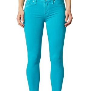 Hudson teal jeans